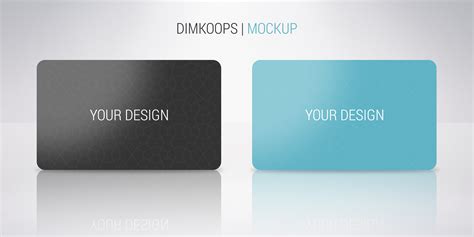 Front and back side template. Plastic Card mockup by dimkoops on DeviantArt