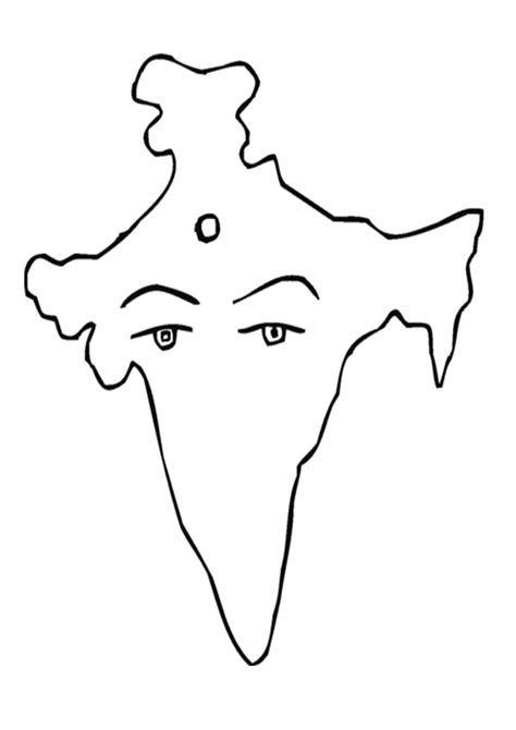 Coloring Pages Map Of India Coloring Pages For Kids