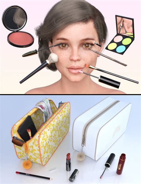 Complete Beauty Collection Make Up Daz 3d