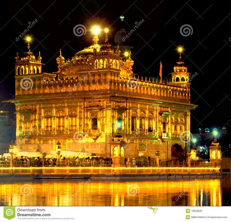 The golden temple, located in the city of amritsar in the state of punjab,is a place of great beauty and sublime peacefulness. Golden Temple stock image. Image of sacred, sikh, hari ...
