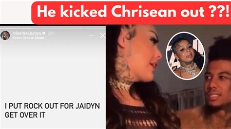 BlueFace Moves Chrisean Out For Jaidyn And Signs Her To His Record