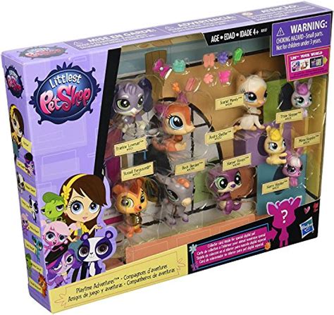 Paquete De 9 Aventuras De Juego De Littlest Pet Shop