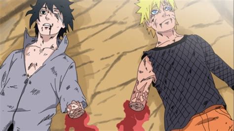Naruto And Sasuke Lost Their Arms Kakashi 6th Hokage
