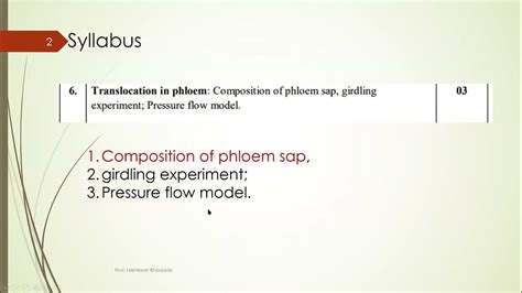 Phloem Translocation In Plants Composition Of Phloem Girdling