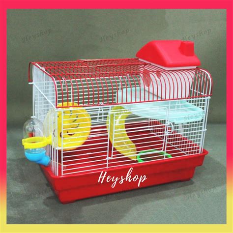 Hamster Cage 2 Level Small Animal Dwarf Hamster Syrian Hamster And Pet