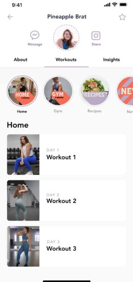 Pineapple Brat Fitness App — Coming Soon