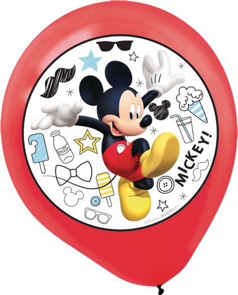Mickey Mouse Balloons 5 Pk Party City