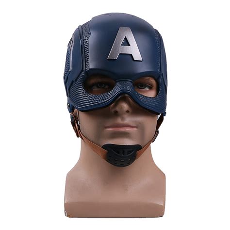 Cos Movie Superhero Civil War Captain America Helmet Cosplay Steven