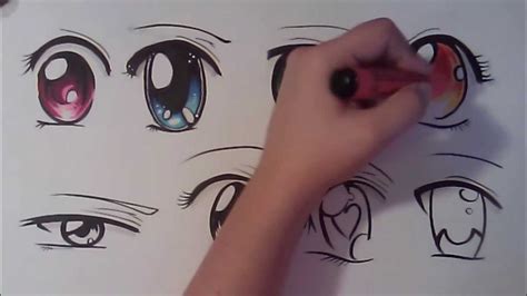 How to draw asian eyes manga anime. How to Draw Manga Eyes, Eight Different Ways - YouTube