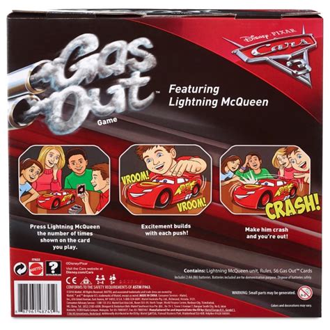 Lightning Mcqueen Gas Out Game By Mattel Shopdisney