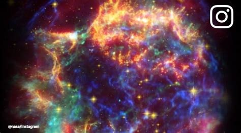 La Nasa Publica Impresionantes Fotos Del Remanente De Supernova De 300