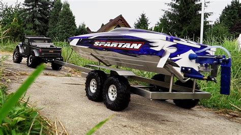 Rc Boat Trailer Kit For Traxxas Spartan And Similar Size Rc Crawler