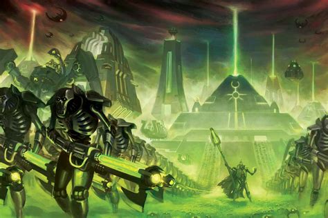 Necron Homeworld Warhammer Art
