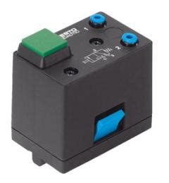 Eine tabellarische darstellung unserer produktpalette finden sie hier. 3/2-Wegeventil mit Drucktaster, in Ruhestellung gesperrt ...