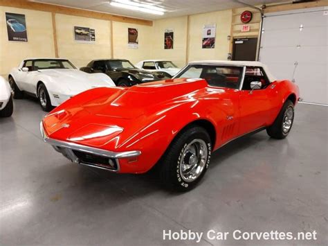 1969 Monaco Orange Corvette Convertible Four Speed For Sale Hobby Car