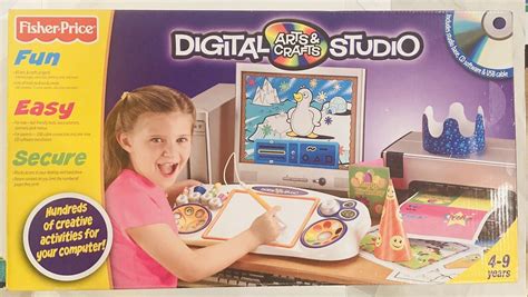 Fisher Price Digital Studio Arts And Crafts Expanded Software Edition