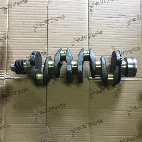 Untuk ISUZU Bagian Bagian Mesin Crankshaft 4LE2 Jenis Listrik Digunakan