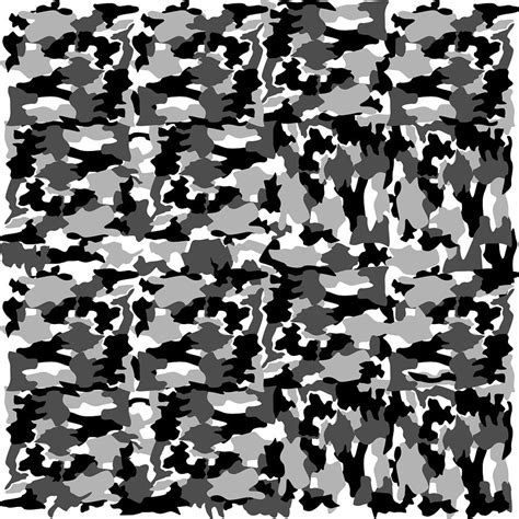 Black And White Background Pattern Camo Digital Art By A Z Design