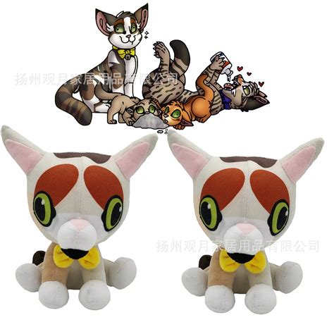20cm Cute Cartoon Spleens The Cat Plush Toy Stuffed Anime Movie Figure Soft Kawaii Christmas