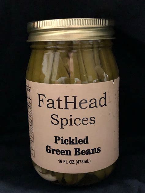 Pickled Green Beans Fathead Spices