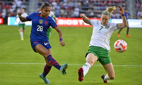 Uswnt 1 Ireland 0 Prevailing Thoughts From The Penultimate Pre World Cup Test Equalizer Soccer