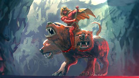 Artstation The 12th Labour Of Heracles The Capture Of Cerberus