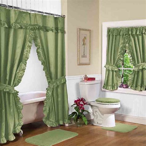 The idea of checkered motif bathroom curtain. 15+ Curtains for Bathrooms Windows | Curtain Ideas