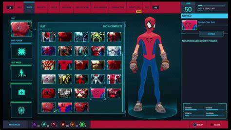 All Spider Man Ps4 Dlc Skins Youtube