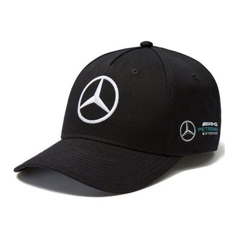 Mercedes Amg F1 Team Cap Black 2018 Adult Motorsport Merchandise From
