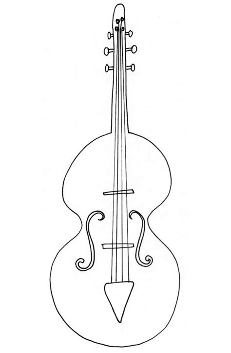 E vous donne aujourd'hui la possibilit d'acc der aux tapes d taill es de mon trac du moule du violon (mod le personnel). coloriage d'un violoncelle - Tête à modeler