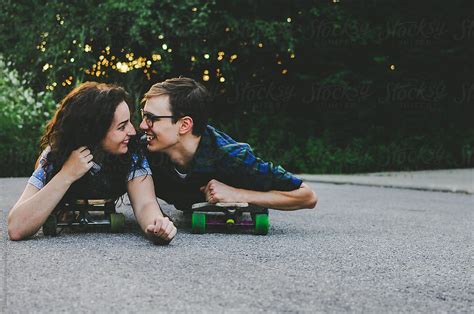 Young Couple Having Fun By Stocksy Contributor Chelsea Victoria Stocksy