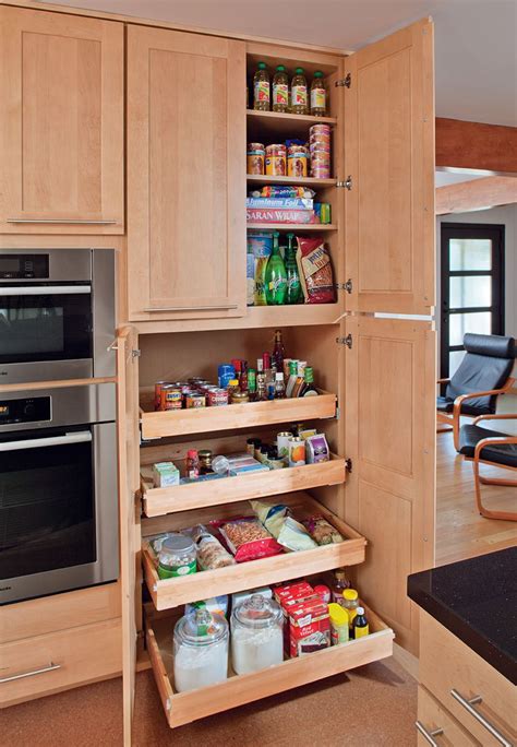 Pantry Idea If W Remove Fridge To Where Pantry Is Built In