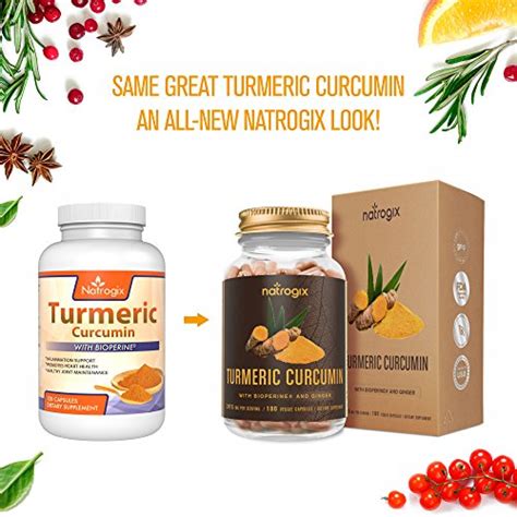 Turmeric Curcumin With Bioperine Ginger Mg Serving Vcaps By