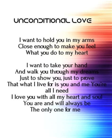 Unconditional Love Poems For Her Quotes Square
