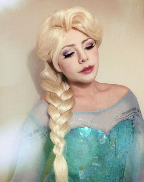 He Also Does An Amazing Elsa This Guy Transforms Himself Into