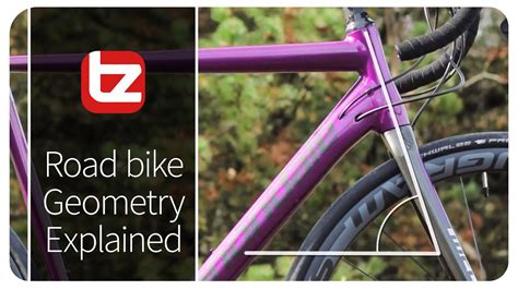 Road Bike Geometry Explained Guides Tredz Bikes Youtube