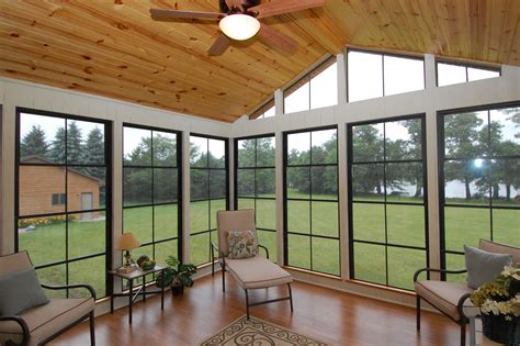 When choosing screened in porch windows, there are tons of options! Gallery - DIY Easy Breeze | Porch enclosures, House with ...