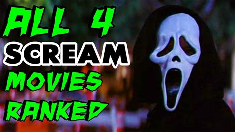 All 4 Scream Movies Ranked Youtube