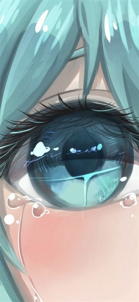 Hatsune Miku Crying Wallpaper Download Mobcup
