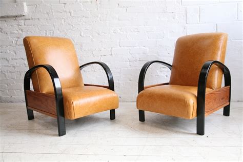 Government and is not subject to copyright protection in. 1930s Leather Armchairs | Cream and Chrome