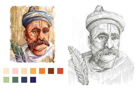 Freedom Fighters Portraits On Behance