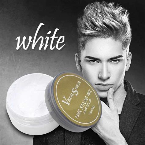 Diy Hair Clay Wax Mud Dye Cream Baomabao One Time Matte Color Men Women Disposable Temporary