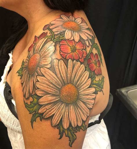 Top Best Daisy Tattoos Inspiration Guide