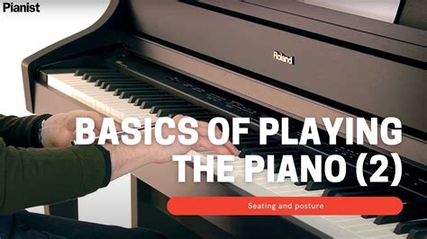 The index finger is number 2. Basics of Playing the Piano: hand shape and hand position ...