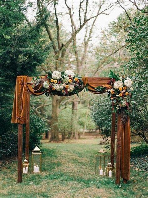 20 Gorgeous Fall Wedding Arch Ideas For 2021 Trends Oh Best Day Ever