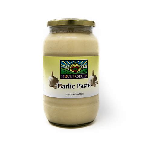 Garlic Paste 35 50oz I Love Produce