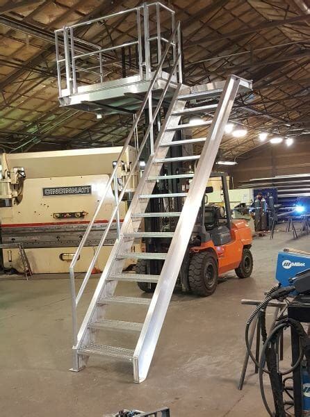 Industrial Stairs Catwalks And Ladders Elemetal Fabrication And Machine