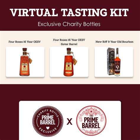 Exclusive Charity Barrels The Prime Barrel Sample Set Prime Barrel