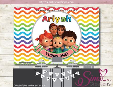 Use this free printable cocomelon birthday banner template to make a vibrant birthday banner for a cocomelon themed birthday party. Cocomelon logo printable party backdrop banner | cocomelon ...