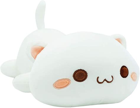 Cute Kitten Plush Toy Stuffed Animal Pet Kitty Soft Anime Cat Plush